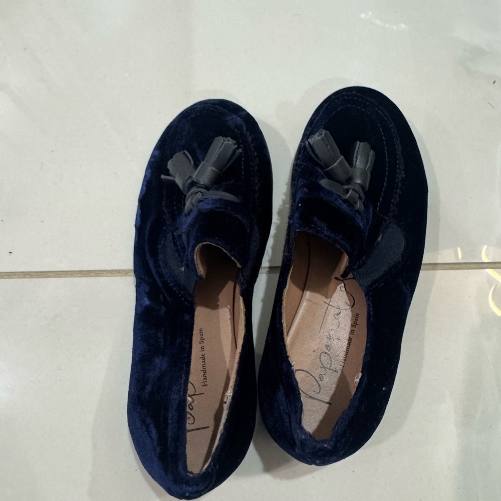 papanatas Dark Blue‎ Moccasins